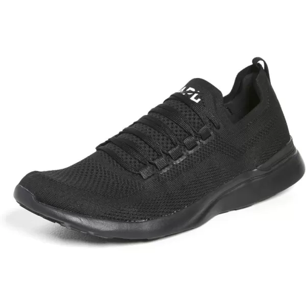 APL Athletic Propulsion Labs Mens Techloom Breeze Running SneakersBlackWhiteBlack