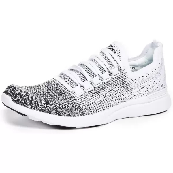 APL Athletic Propulsion Labs Mens Techloom Breeze Running SneakersWhiteBlackOmbre