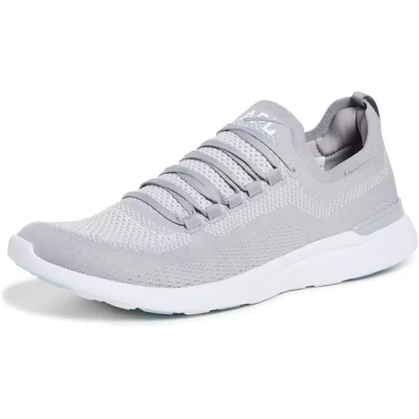 APL Athletic Propulsion Labs Mens Techloom Breeze SneakersCementWhiteWhite