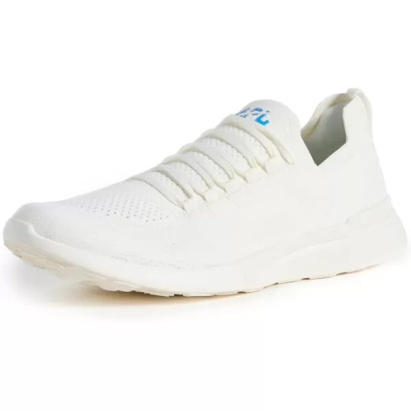 APL Athletic Propulsion Labs Mens Techloom Breeze SneakersIvoryCoastal Blue