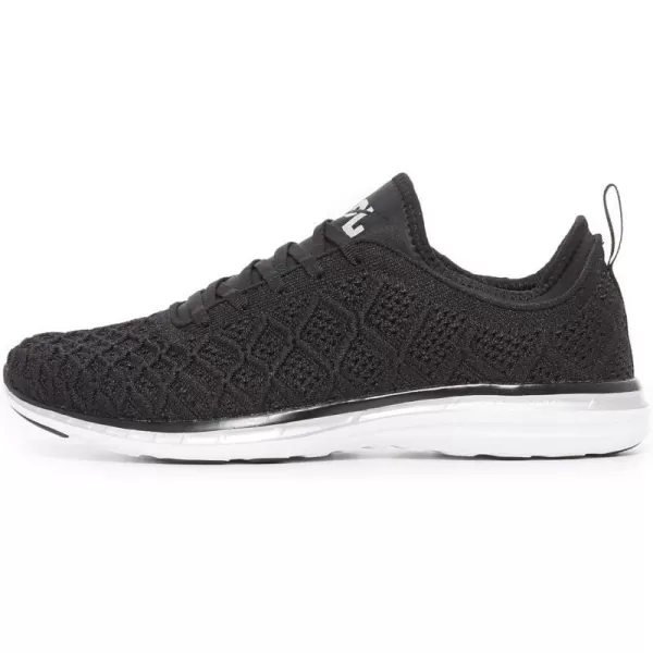 APL Athletic Propulsion Labs Mens Techloom Phantom Running SneakersBlackMetallic Silver