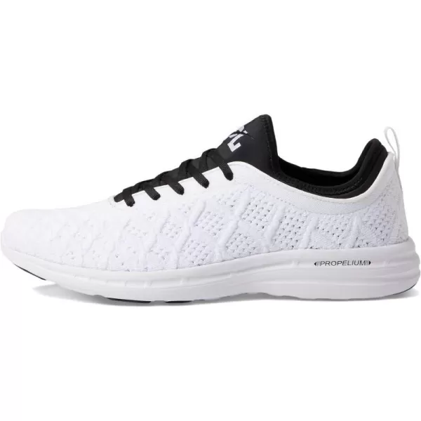 APL Athletic Propulsion Labs Mens Techloom Phantom Running SneakersWhiteBlackBlack