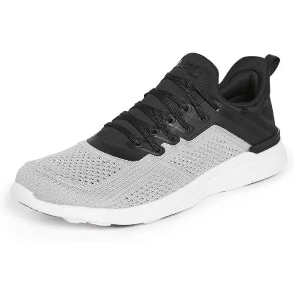 APL Athletic Propulsion Labs Mens Techloom Tracer Running SneakersCementBlackWhite