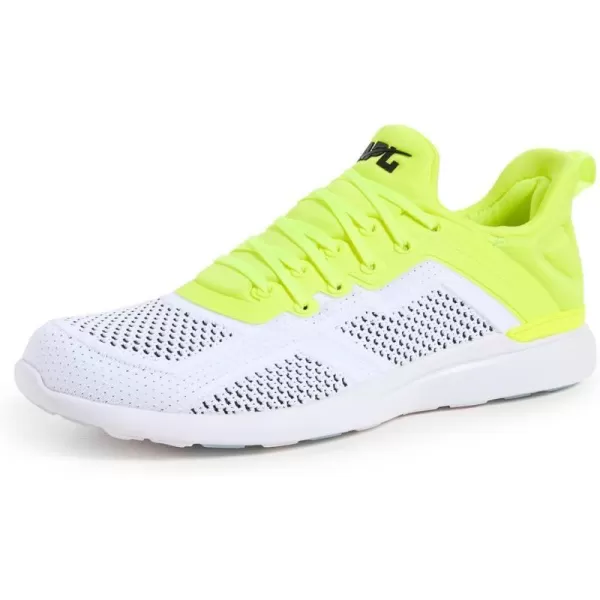 APL Athletic Propulsion Labs Mens Techloom Tracer Running SneakersEnergyBlackWhite