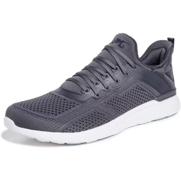 APL Athletic Propulsion Labs Mens Techloom Tracer SneakersIronWhite