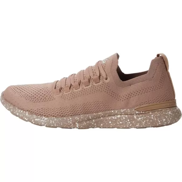 APL Athletic Propulsion Labs Womens Techloom Breeze SneakersAlmondClaySpeckle