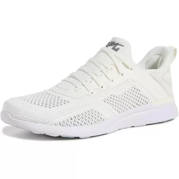 APL Athletic Propulsion Labs Womens Techloom Tracer SneakersIvoryCementWhite