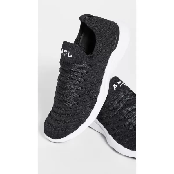 APL Athletic Propulsion Labs Womens Techloom Wave Sneakers BlackWhite 65 Medium USAPL Athletic Propulsion Labs Womens Techloom Wave Sneakers BlackWhite 65 Medium US