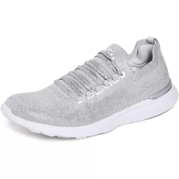 APL Womens Techloom Breeze SneakerMetallic SilverWhite