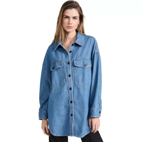 ASKK NY Womens Jackson Denim Shirt JacketJackson