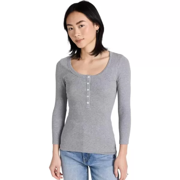 AYR Womens High Roller HenleyHeather Grey