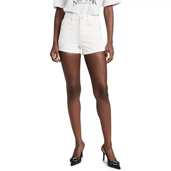 Alexander Wang Womens Shorty High Rise ShortsVintage White