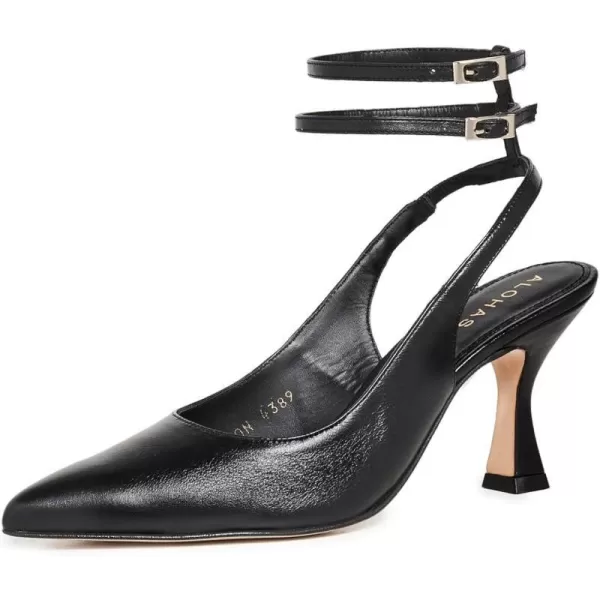 Alohas Womens Louise HeelsBlack