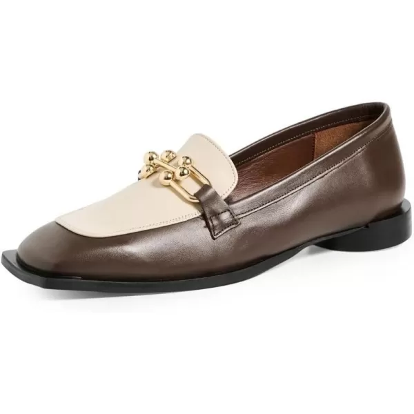 Alohas Womens Spotlight LoafersCoffee Brown