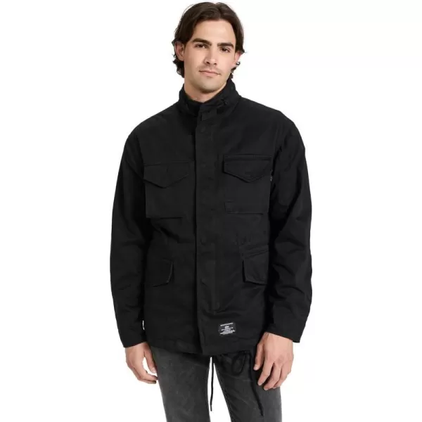 Alpha Industries Mens M65 Mod Field Coat Gen IIBlack