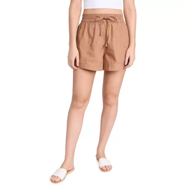 Apiece Apart Womens Trail ShortsDeep Khaki