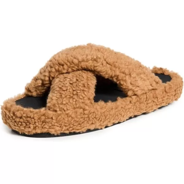 Apparis Womens Biba Luxe Teddie SlippersHazelnut