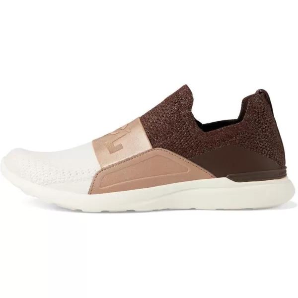 Athletic Propulsion Labs APL Womens Techloom Bliss SneakerMetallic ChocolateAlmondIvory