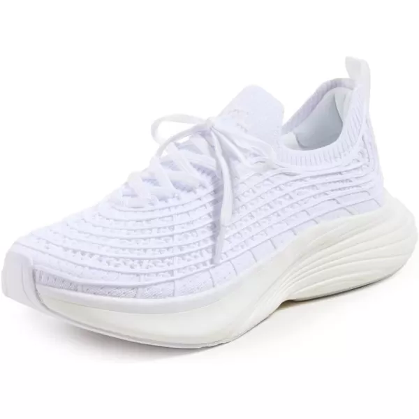 Athletic Propulsion Labs APL Womens Techloom Zipline SneakerWhiteWhite