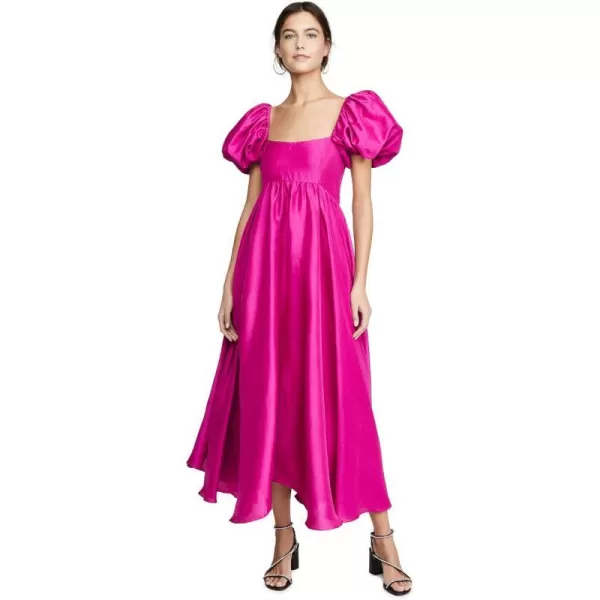 Azeeza Womens Rory Puff Sleeve DressMagenta