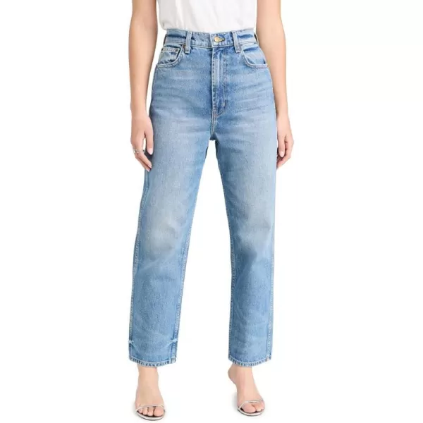 B Sides Womens Plein High Straight JeansBrit Wash