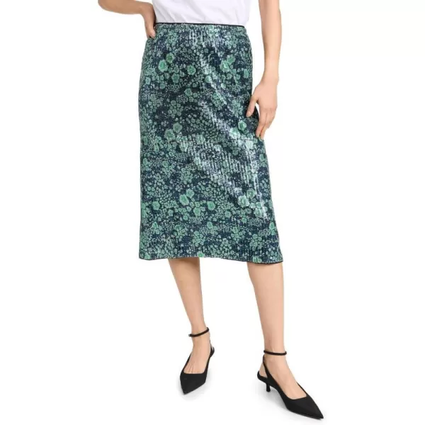 BAUM UND PFERDGARTEN Womens Jolette SkirtGreen Sequince Flower