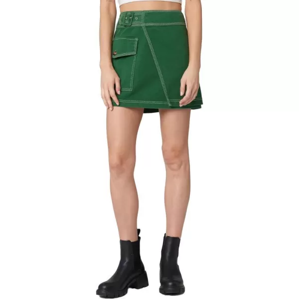 BLANKNYC Womens Belted Cargo Twill Mini SkirtBig Spin