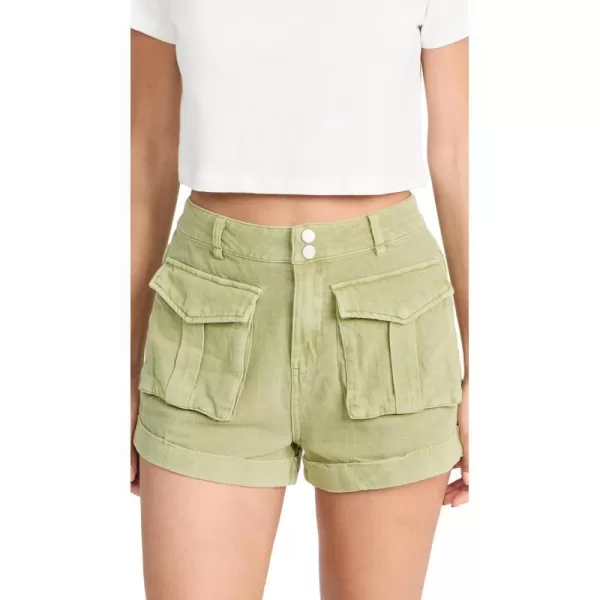 BLANKNYC Womens Green Light ShortsGreen Light