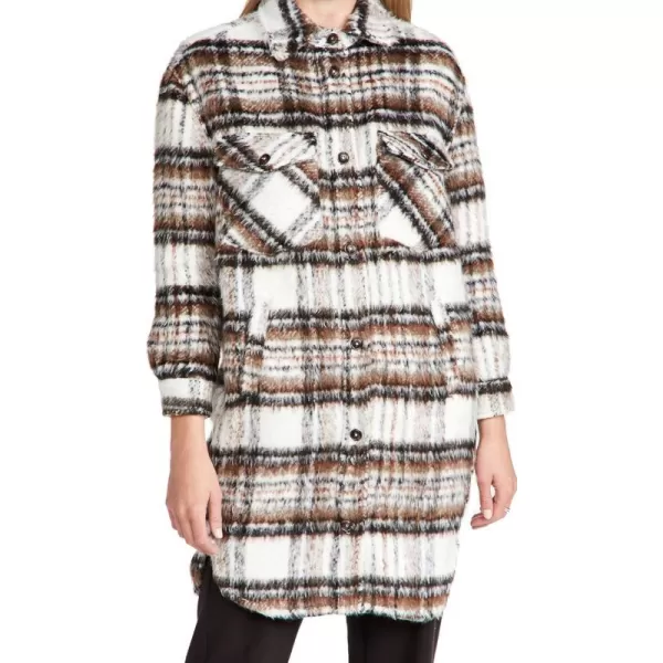 BLANKNYC Womens Luxury Clothing Plaid Shirt Jacket Stylish Shacket amp Trendy Coat Cabin Fever LargeI Feel You