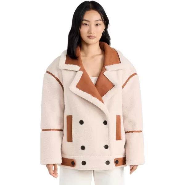 BLANKNYC Womens Pick Me Sherpa Bonded JacketPick Me