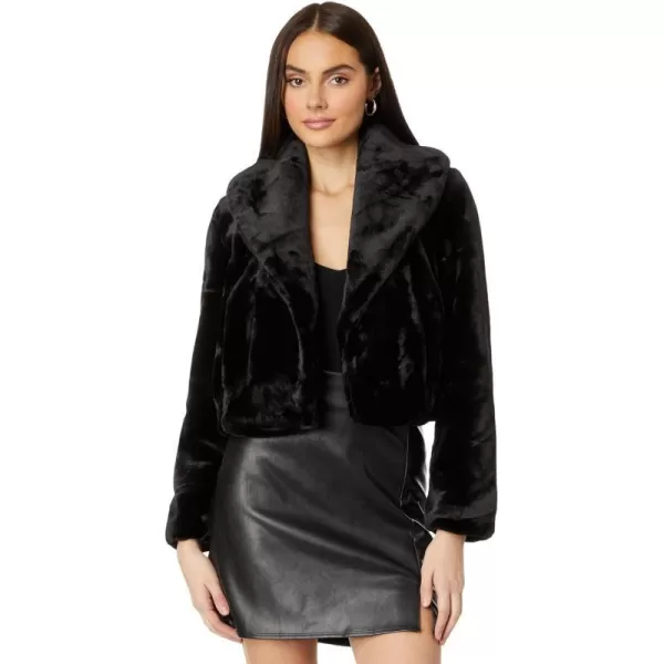 BLANKNYC womens Womens Faux Fur JacketBe My Guest