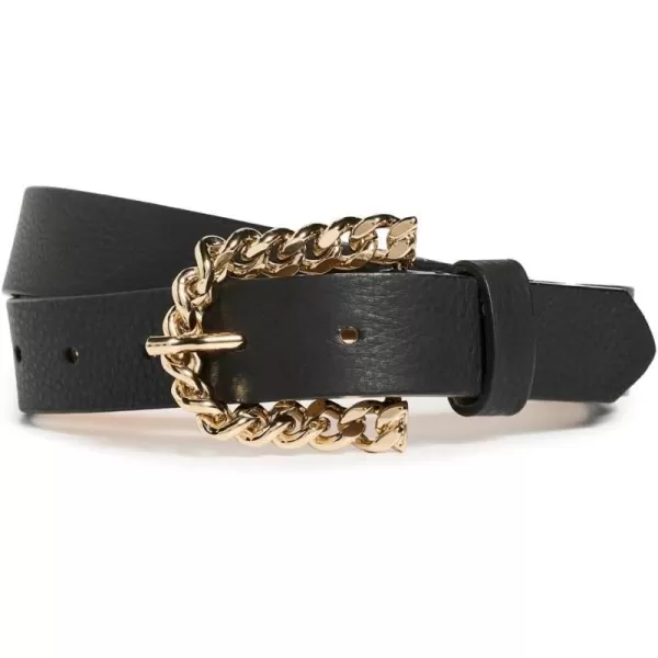 BLow The Belt Womens Amias Mini BeltBlack Gold