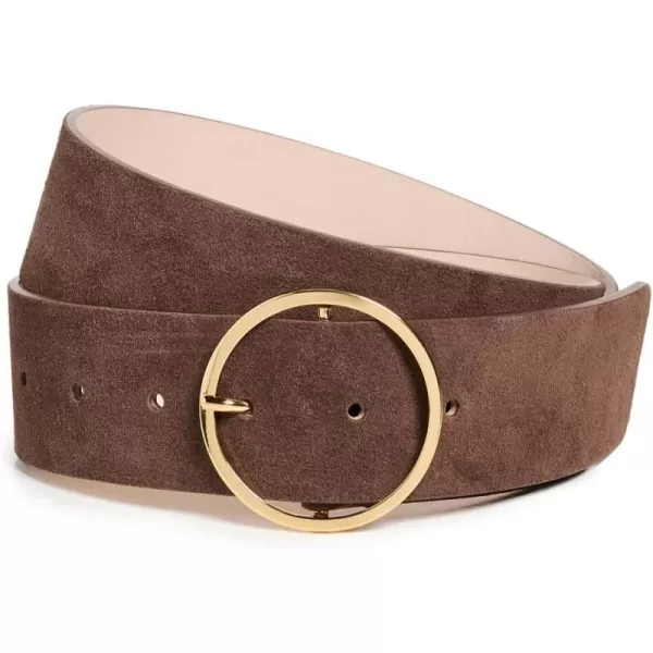 BLow The Belt Womens Molly Suede BeltChocolate Gold