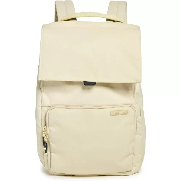 BREVITE The Daily Backpack Green One SizeTan