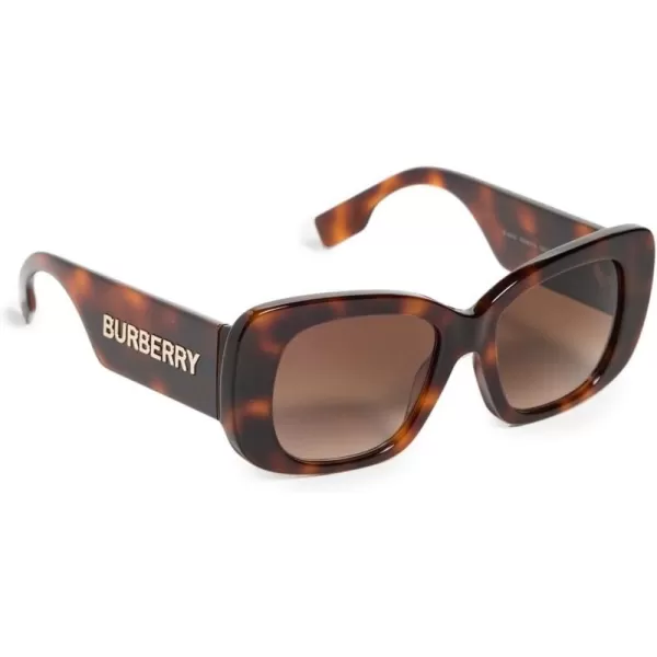 BURBERRY Womens Oversized Cat Eye SunglassesBrown