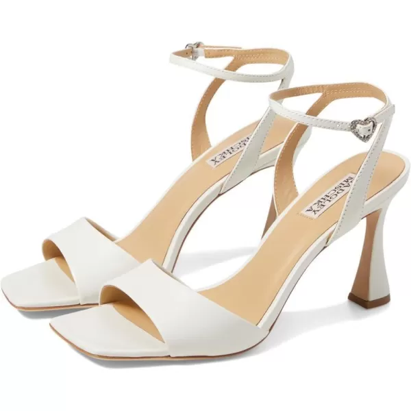 Badgley Mischka Womens Cady Heeled SandalSoft White