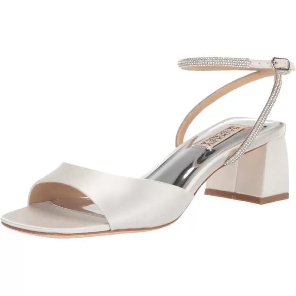 Badgley Mischka Womens Infinity Heeled SandalSoft White