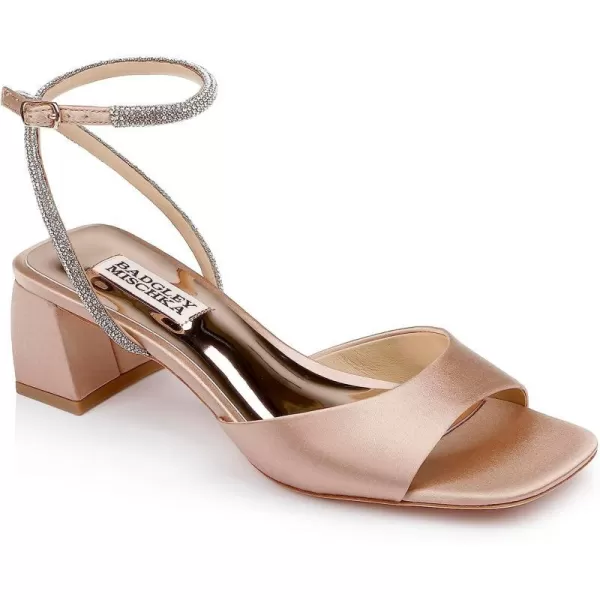 Badgley Mischka Womens Infinity Heeled SandalWarm Nude