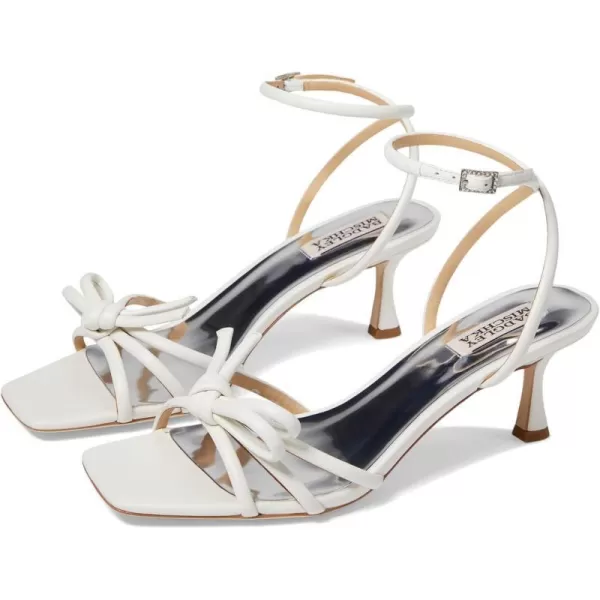 Badgley Mischka Womens Loyalty Heeled SandalSoft White