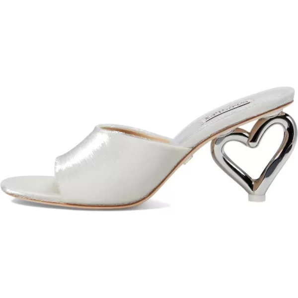 Badgley Mischka Womens Lucid Heeled SandalSoft White