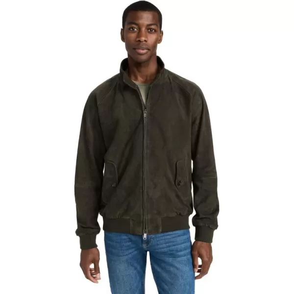 Baracuta Mens Suede G9 JacketGreen