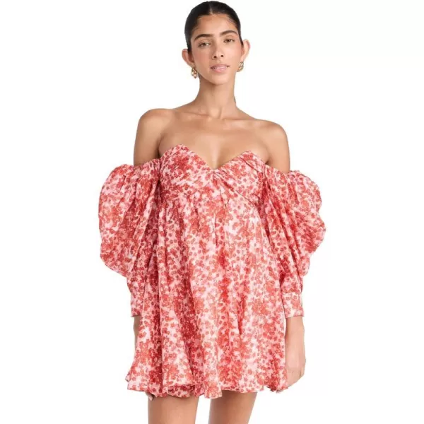 Bardot Womens Lani Floral Mini DressRed Dit Fl