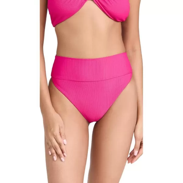 Beach Riot Womens Highway Bikini BottomsBright Fuchsia