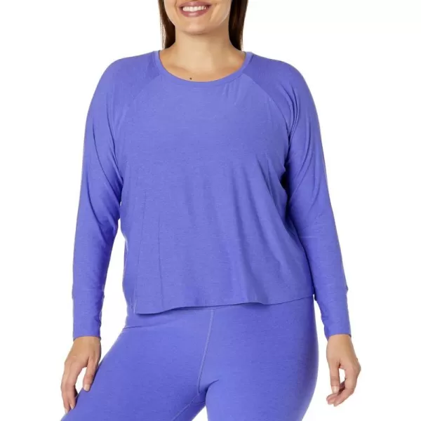 Beyond Yoga Womens Featherweight Daydreamer PulloverUltra Violet Heather