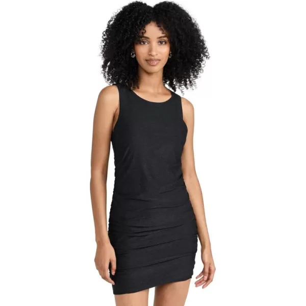 Beyond Yoga Womens Featherweight Gather Mini DressDarkest Night