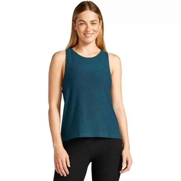 Beyond Yoga Womens Featherweight Rebalance TankBlue Gem Heather