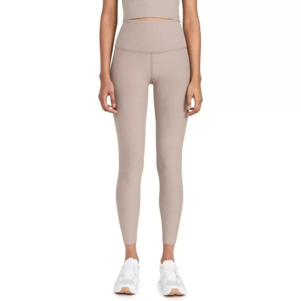 Beyond Yoga Womens High Waisted Midi LeggingsBirch Heather