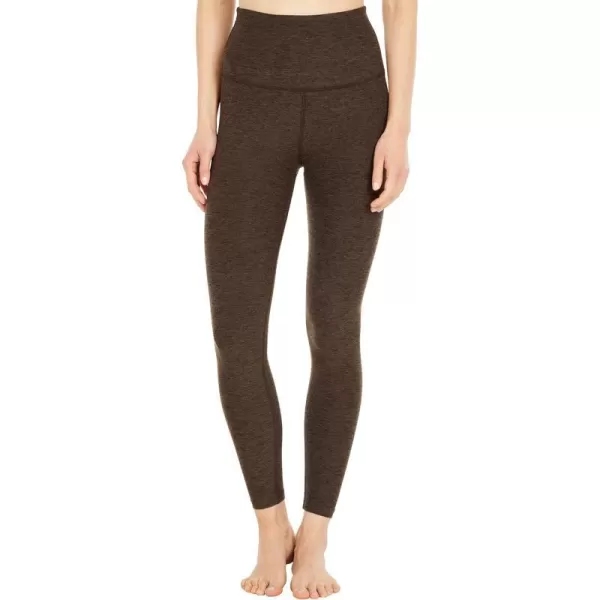 Beyond Yoga Womens High Waisted Midi LeggingsChocolate Chip Espresso