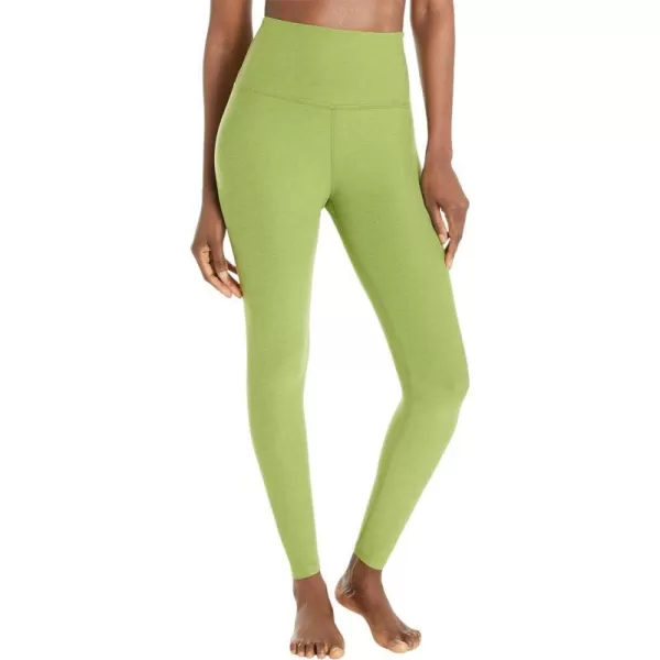 Beyond Yoga Womens High Waisted Midi LeggingsFern Green Heather