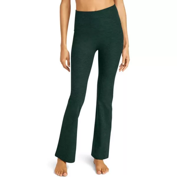 Beyond Yoga Womens High Waisted Practice PantsMidnight Green Heather